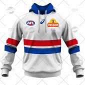 Afl Western Bulldogs Custom Name Number 2022 Clash Guernsey Pullover Hoodie V2.jpg - demo10
