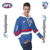 Afl Western Bulldogs Custom Name Number 2024 Home Guernsey Pullover Hoodie Right Side.jpg - demo10