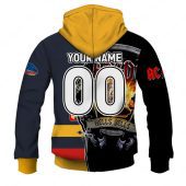 Afl Adelaide Crows Acdc Mix Custom Name Number 2023 Home Guernsey Pullover Hoodie Back.jpg - demo10