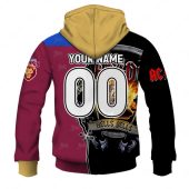 Afl Brisbane Lions Acdc Mix Custom Name Number 2023 Home Guernsey Pullover Hoodie Back.jpg - demo10