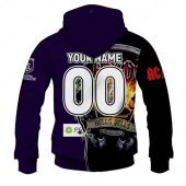 Afl Fremantle Dockers Acdc Mix Custom Name Number 2023 Home Guernsey Pullover Hoodie Back.jpg - demo10