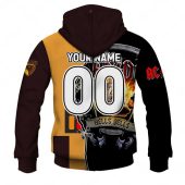 Afl Hawthorn Hawks Acdc Mix Custom Name Number 2023 Home Guernsey Pullover Hoodie Back 1.jpg - demo10