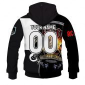 Afl Port Adelaide Acdc Mix Custom Name Number 2023 Home Guernsey Pullover Hoodie Back.jpg - demo10
