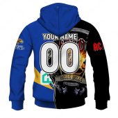 Afl West Coast Eagles Acdc Mix Custom Name Number 2023 Home Guernsey Pullover Hoodie Back.jpg - demo10