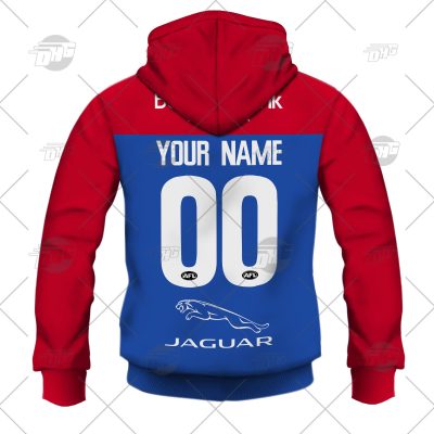 AFL Melbourne Demons Custom Name Number 2022 Clash Guernsey Pullover Hoodie