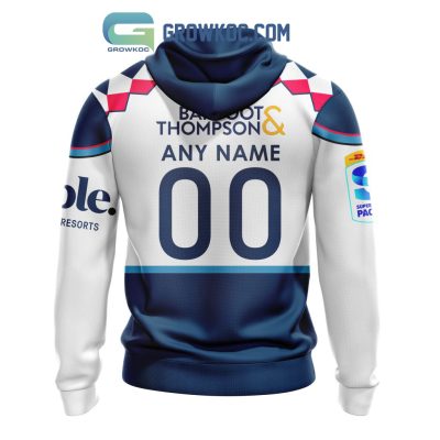 Auckland Blues Personalized 2024 Heritage Super Rugby Fan Hoodie Shirts
