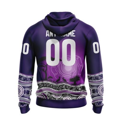 AFL Fremantle Dockers Custom Name Number Nature Guernsey Pullover Hoodie