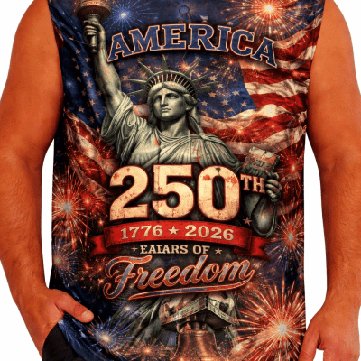 250th Anniversary tanktop 4th of July