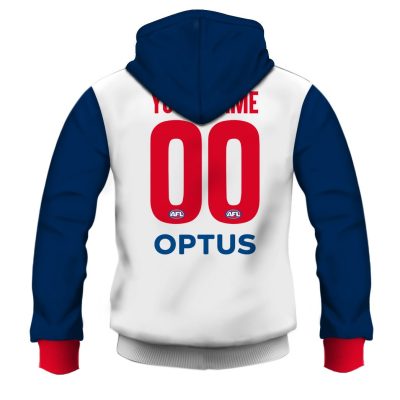 AFL Adelaide Crows Custom Name Number 2020 Clash Guernsey Pullover Hoodie