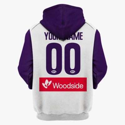 AFL Fremantle Dockers Custom Name Number 2020 Clash Guernsey Pullover Hoodie