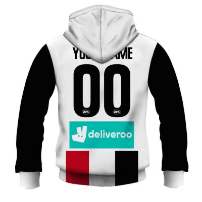 AFL St Kilda Saints Custom Name Number 2020 Clash Guernsey Pullover Hoodie