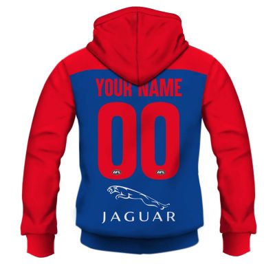 AFL Melbourne Demons Custom Name Number 2020 Clash Guernsey Pullover Hoodie
