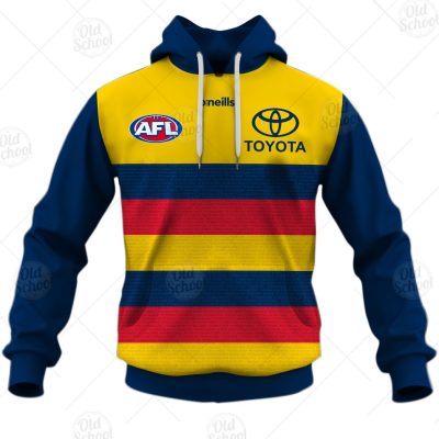 AFL Adelaide Crows Custom Name Number 2021 Clash Guernsey Pullover Hoodie