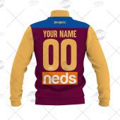 Mon Yourname Afl21 003 Bj Baseball Jacket Back.jpg - demo10