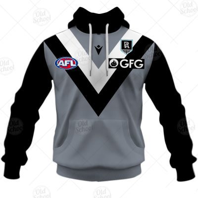 AFL Port Adelaide Custom Name Number 2021 Clash Guernsey Pullover Hoodie