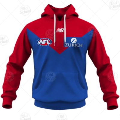 AFL Melbourne Demons Custom Name Number 2021 Clash Guernsey Pullover Hoodie