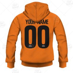 AFL Greater Western Sydney Giants Custom Name Number 2021 Home Guernsey Pullover Hoodie