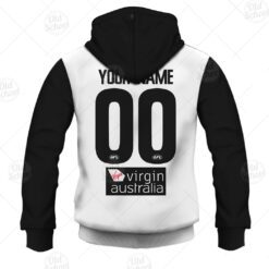 AFL Greater Western Sydney Giants Custom Name Number 2021 Clash Guernsey Pullover Hoodie