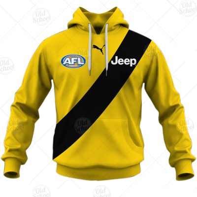 AFL Richmond Tigers Custom Name Number 2021 Clash Guernsey Pullover Hoodie