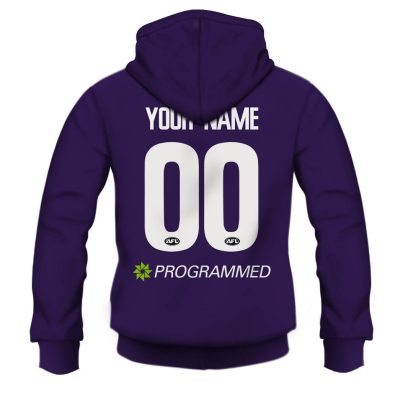 AFL Fremantle Dockers Custom Name Number The Simpsons Guernsey Pullover Hoodie