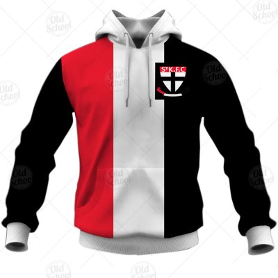 AFL St Kilda Saints Custom Name Number Vintage 1966 Guernsey Pullover Hoodie