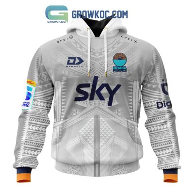 Moana Pasifika Personalized 2024 Away Super Rugby Fan Hoodie Shirts