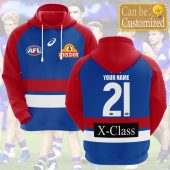 Personalised Afl Western Bulldogs 2021 Home Pullover Hoodie Front Back.jpg - demo10