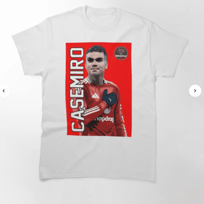 Casemiro Graphic T-Shirt -LAST WAR AT OLD TRAFFORD Tshirt