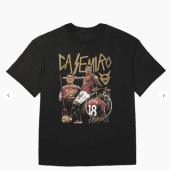 Casemiro Graphic T-Shirt -LAST WAR AT OLD TRAFFORD Tshirt