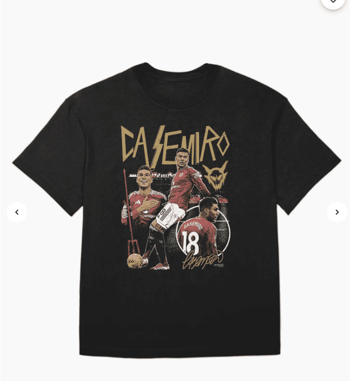 Casemiro Graphic T-Shirt -LAST WAR AT OLD TRAFFORD Tshirt Casemiro Graphic T-Shirt -LAST WAR AT OLD TRAFFORD Tshirt