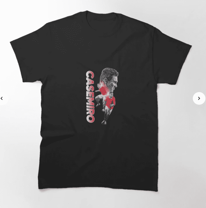 Casemiro Graphic T-Shirt -LAST WAR AT OLD TRAFFORD Tshirt Casemiro Graphic T-Shirt -LAST WAR AT OLD TRAFFORD Tshirt
