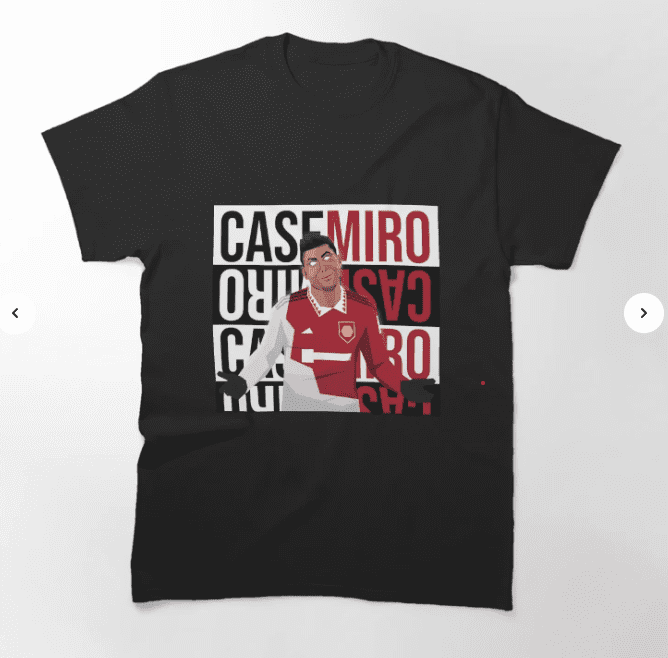 Casemiro Graphic T-Shirt -LAST WAR AT OLD TRAFFORD Tshirt Casemiro Graphic T-Shirt -LAST WAR AT OLD TRAFFORD Tshirt