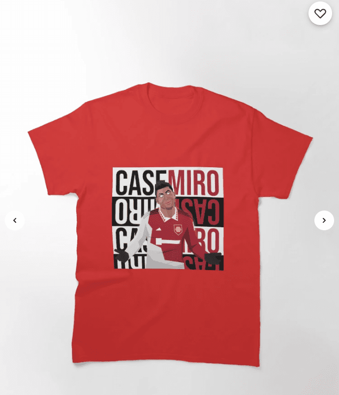 Casemiro Graphic T-Shirt – Typography Background Tee Casemiro Graphic T-Shirt – Typography Background Tee