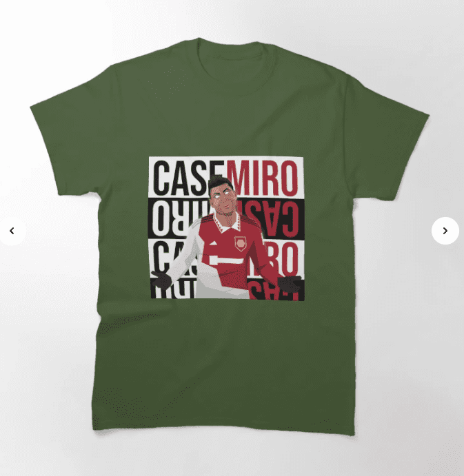 Casemiro Graphic T-Shirt – Typography Background Tee Casemiro Graphic T-Shirt – Typography Background Tee