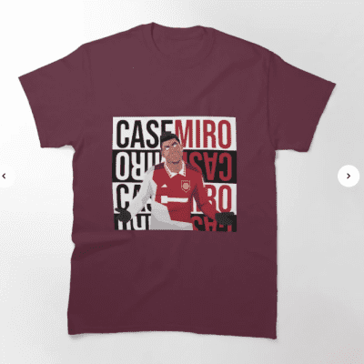 Casemiro Graphic T-Shirt – Typography Background Tee