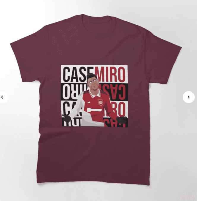 Casemiro Graphic T-Shirt – Typography Background Tee Casemiro Graphic T-Shirt – Typography Background Tee