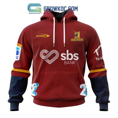 Speight's Highlanders Personalized 2024 Away Super Rugby Fan Hoodie Shirts