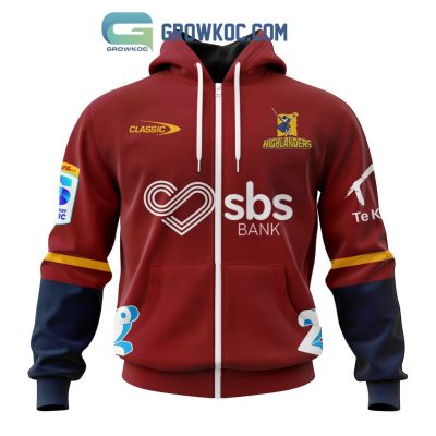 Speight's Highlanders Personalized 2024 Away Super Rugby Fan Hoodie Shirts