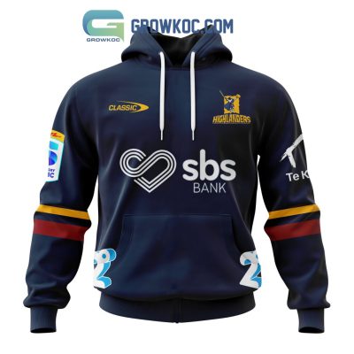 Speight's Highlanders Personalized 2024 Home Super Rugby Fan Hoodie Shirts