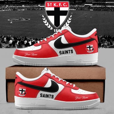 St Kilda Saints AFL Custom Name Air Force Shoes for fans