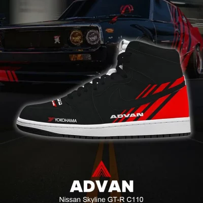 Advan S kyline GT-R C110 High Top Shoes - CarRacing shoes