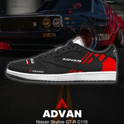 Advan Skyline GT-R C110 V.2 Air Jordan 1 Low - CarRacing shoes