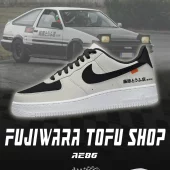 AE86 Fujiwara V.1 Initial D Low Top Shoes - CarRacing shoes