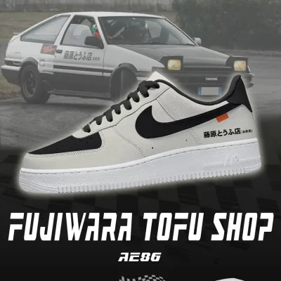 AE86 Fujiwara V.1 Initial D Low Top Shoes - CarRacing shoes AE86 Fujiwara V.1 Initial D Low Top Shoes - CarRacing shoes