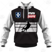 Afl Collingwood Magpies Custom Name Number Vfl 1970s Vintage Guernsey Pullover Hoodie Front.jpg - demo10