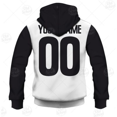 AFL Collingwood Magpies Custom Name Number VFL 1980s Vintage Guernsey Pullover Hoodie