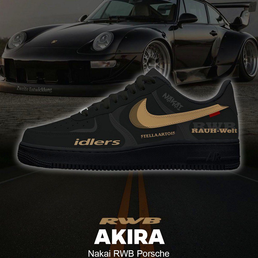 Akira Nakai RWB AF1 Shoes - CarRacing shoes Akira Nakai RWB AF1 Shoes - CarRacing shoes