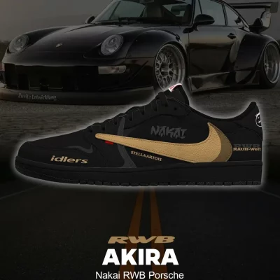 Akira Nakai RWB Low Top Shoes - CarRacing shoes