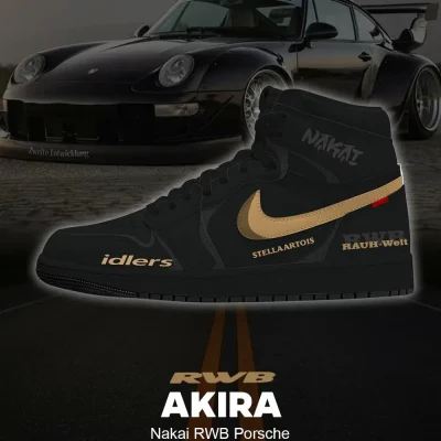 Akira Nakai RWB High Top Shoes - CarRacing shoes