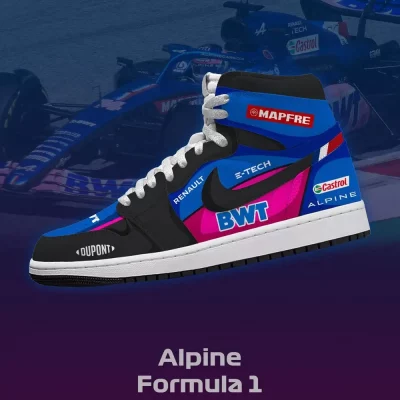 Alpine F.1 V.1 High Top Shoes - CarRacing shoes